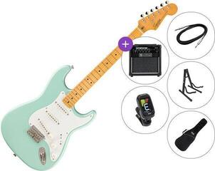 Chitară electrică Fender Squier Classic Vibe '50s Stratocaster HT MN SET 2 Surf Green Chitară electrică