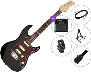 Electric guitar Sire Larry Carlton S3 SET 2 Black Electric guitar