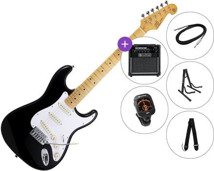 Guitarra eléctrica SX SST57+ SET 2 Black Guitarra eléctrica - 1