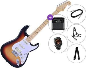 Electric guitar SX SST57+ /HSS SET 2 3-Tone Sunburst Electric guitar