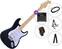 Electric guitar SX SST57+ /HSS SET 2 Black Electric guitar