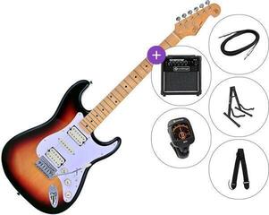 Electric guitar SX SST57+ /HSH SET 2 3-Tone Sunburst Electric guitar