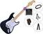 Electric guitar SX SST57+ /HSH SET 2 Black Electric guitar