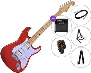Gitara elektryczna SX SST57+ /HSH SET 2 Candy Apple Red Gitara elektryczna