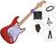 Electric guitar SX SST57+ /HSH SET 2 Candy Apple Red Electric guitar