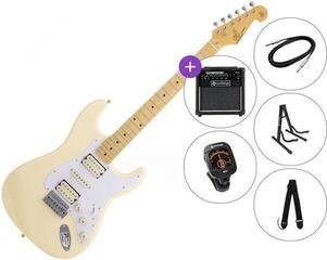 Gitara elektryczna SX SST57+ /HSH SET 2 Vintage White Gitara elektryczna