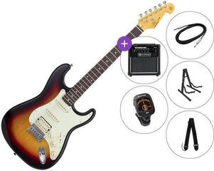 Electric guitar SX SST62+ /HSS SET 2 3-Tone Sunburst Electric guitar