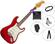SX SST62+ /HSS SET 2 Candy Apple Red Electric guitar