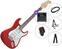 Electric guitar SX SST62+ /HSH SET 2 Candy Apple Red Electric guitar