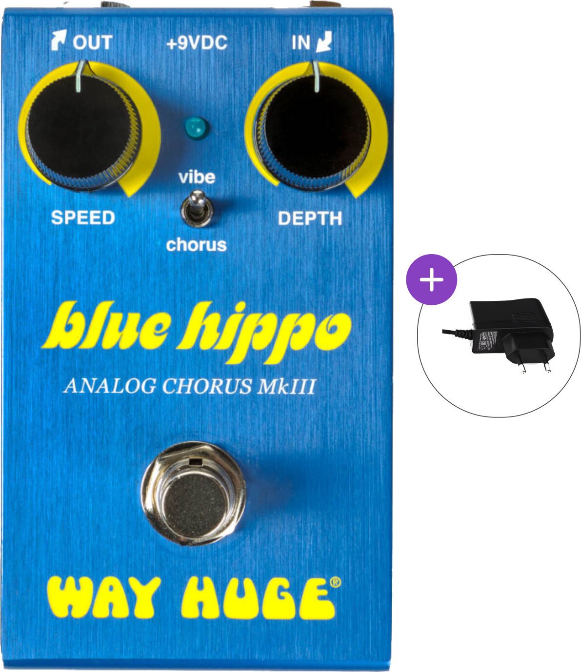 Gitaareffect Dunlop Way Huge Smalls Blue Hippo SET Gitaareffect