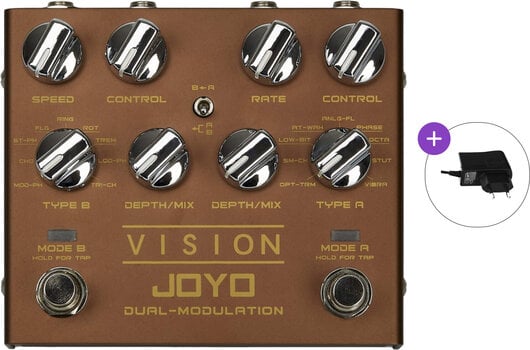Guitar Effect Joyo R-09 Vision Dual Modulation SET Guitar Effect - 1
