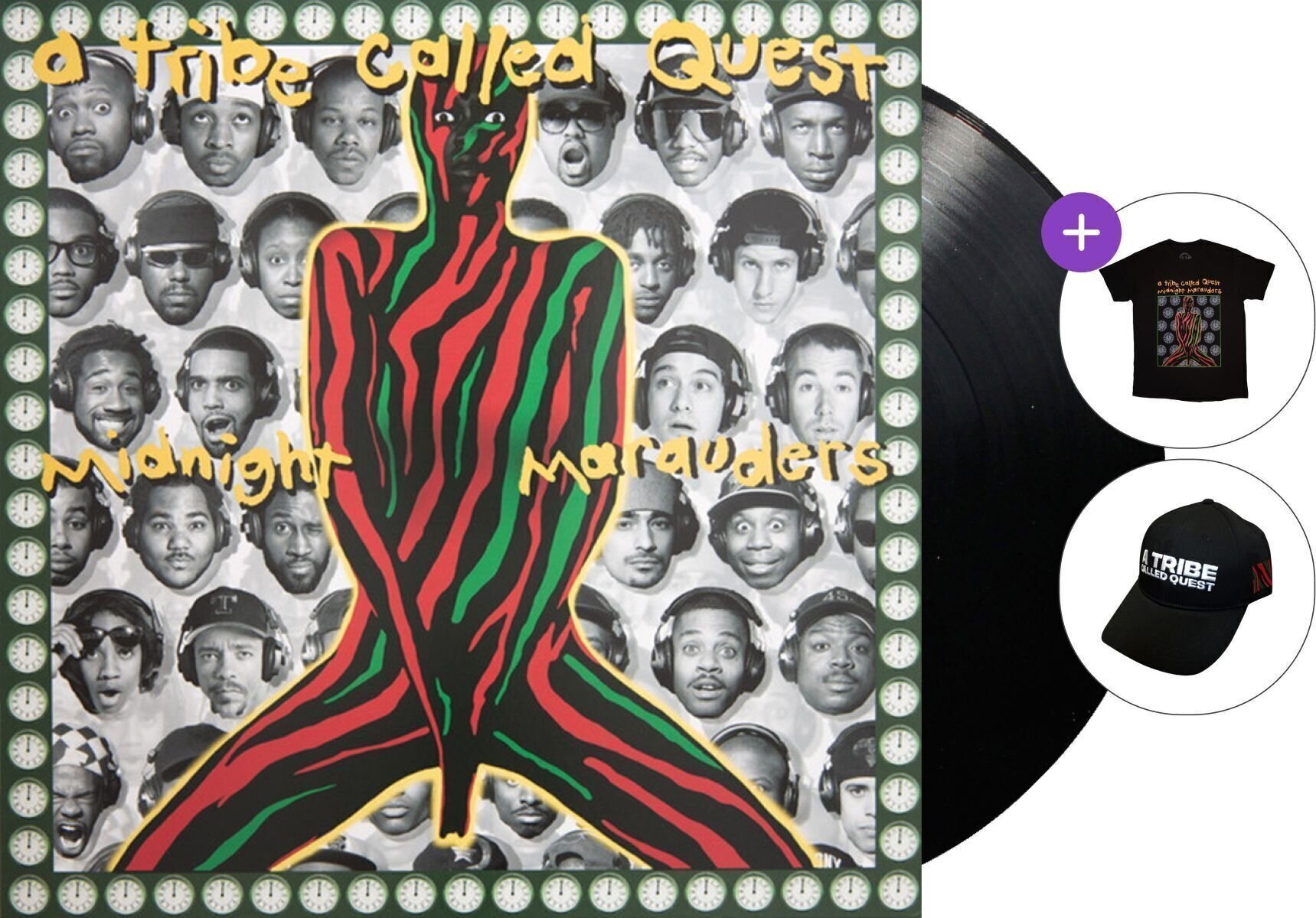 Set de regalo A Tribe Called Quest - Midnightarauders (LP) SET 2XL