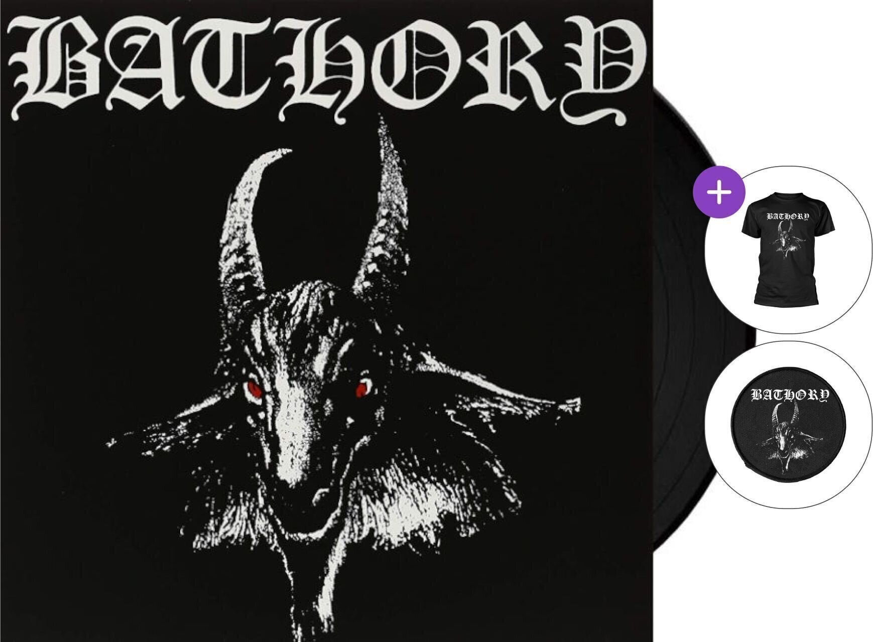 Ajándékkészlet Bathory - Bathory (LP) SET S