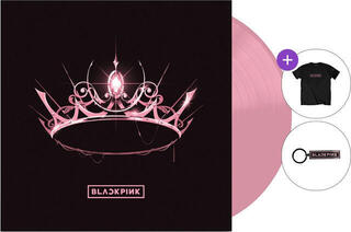 Set de regalo Blackpink - The Album (Pink Coloured) (LP) SET Pink