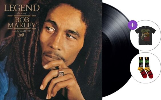 Geschenkset Bob Marley - Legend (LP) SET L 40-45 - 1