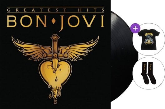 Set de regalo Bon Jovi - Greatest Hits (2 LP) SET L 40-45 - 1