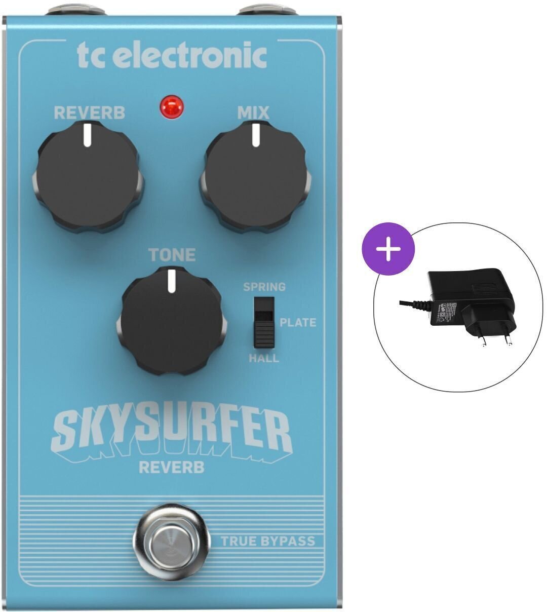 Efecto de guitarra TC Electronic Skysurfer Reverb SET Efecto de guitarra