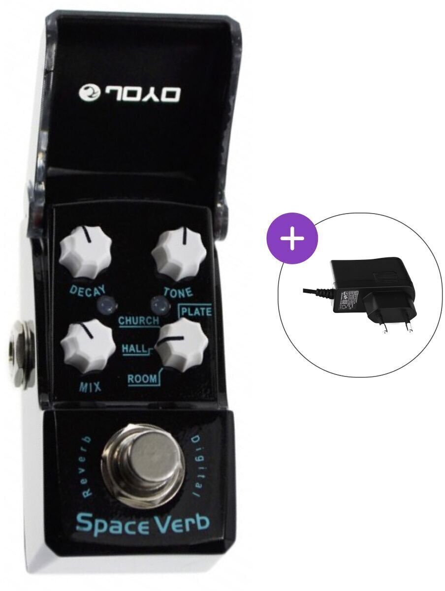 Efecto de guitarra Joyo JF-317 Space Verb SET Efecto de guitarra