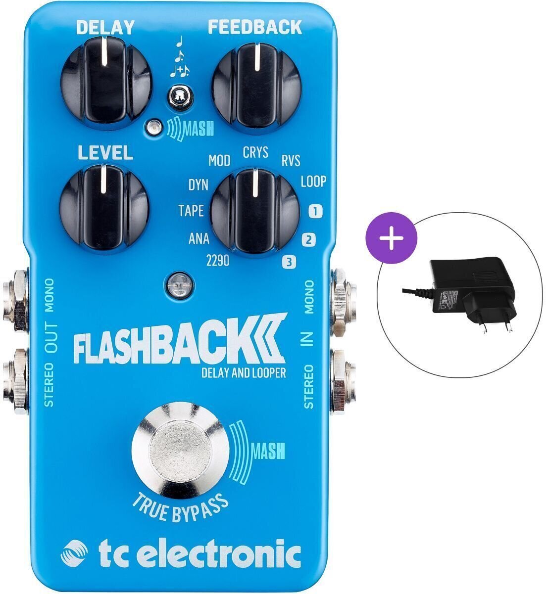 Gitarreffekt TC Electronic FlashBack 2 Delay SET Gitarreffekt