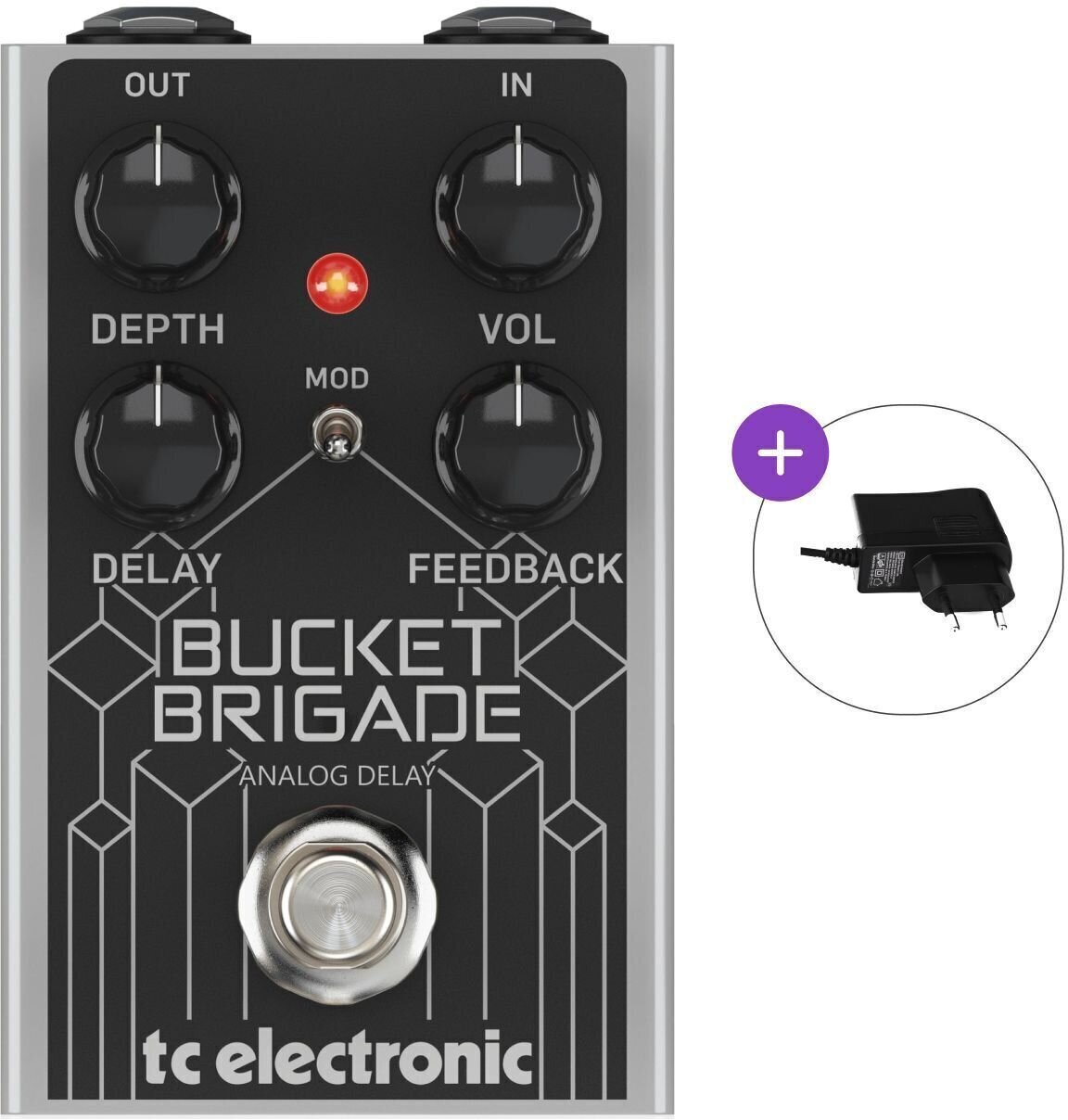 Kytarový efekt TC Electronic Bucket Brigade SET Kytarový efekt