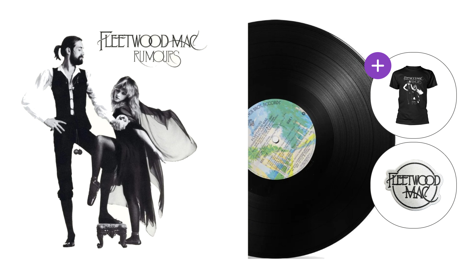 Lahjasetti Fleetwood Mac - Rumours (Reissue) (LP) SET XL