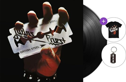 Set de regalo Judas Priest - Britishteel (Reissue) (LP) SET M - 1