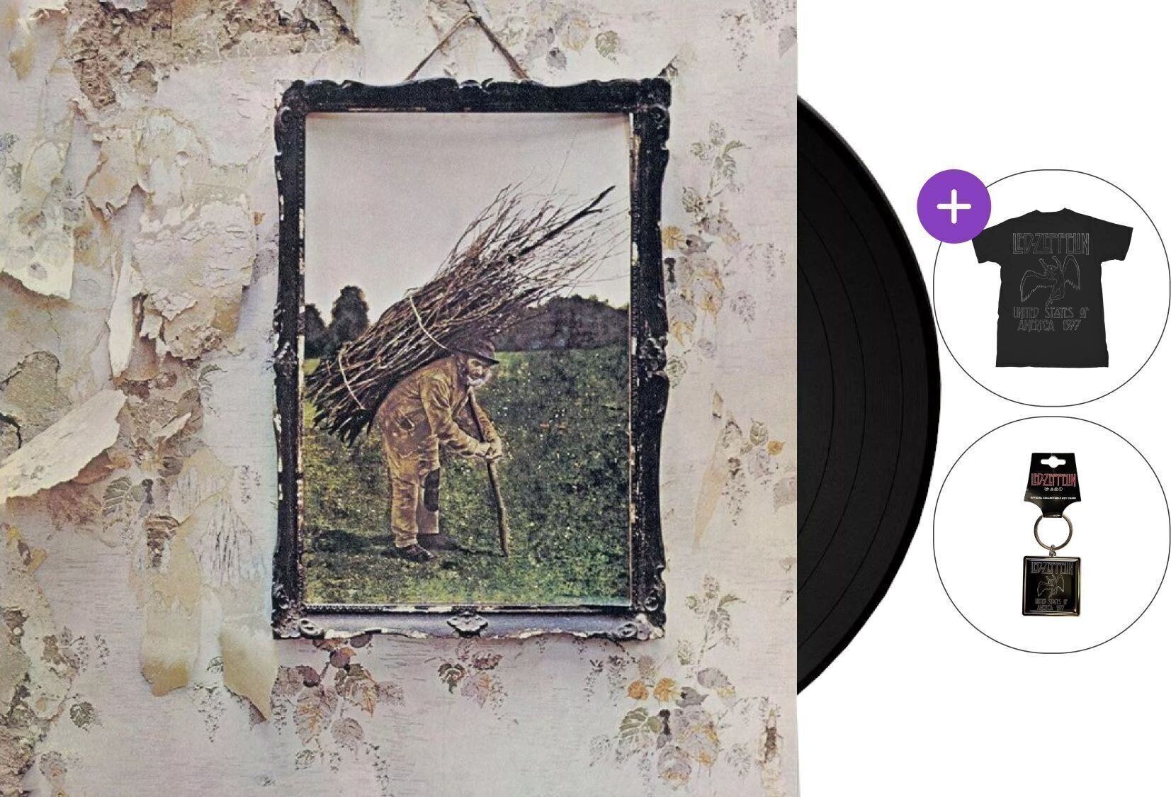 Подаръчен комплект Led Zeppelin - IV (LP) SET S