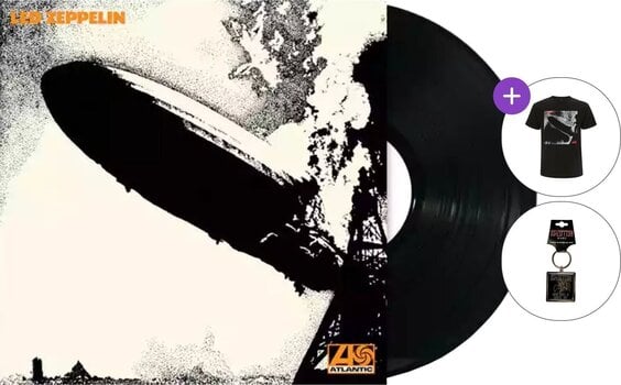 Подаръчен комплект Led Zeppelin - I (LP) SET M - 1