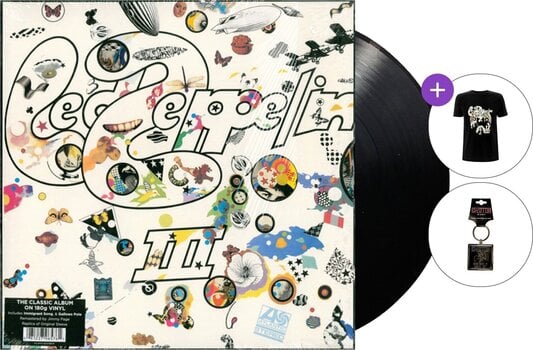 Подаръчен комплект Led Zeppelin - Led Zeppelin III (LP) SET L - 1