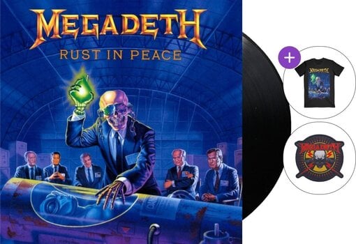 Gift Set Megadeth - Rust In Peace (Limited Edition) (180 g) (LP) SET S - 1