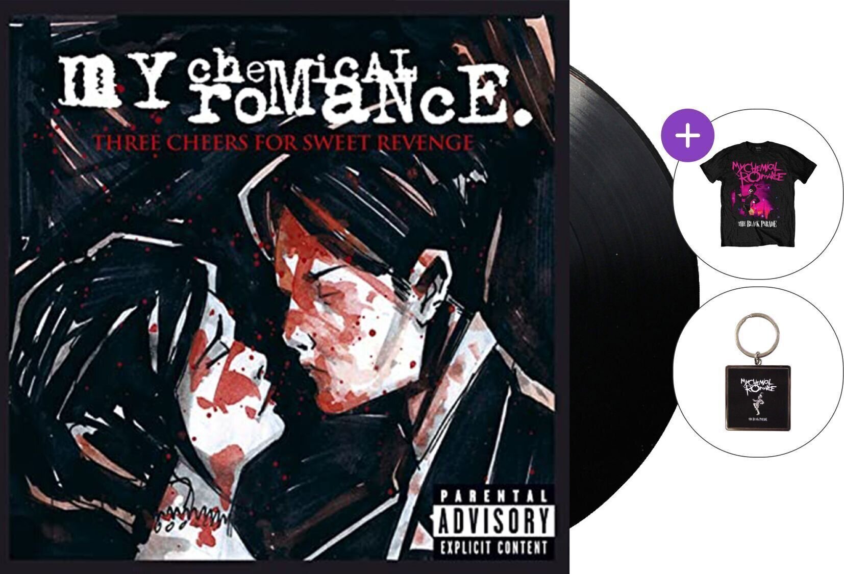 Geschenkset My Chemical Romance - Three Cheers Forwe SET Revenge (LP) SET XL