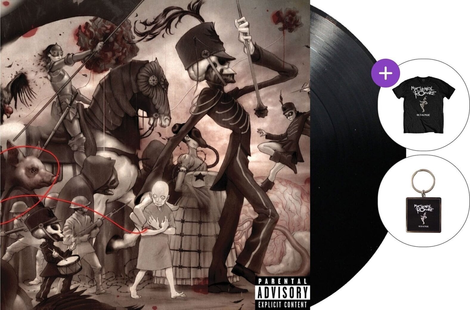 My Chemical Romance マイケミ My Chemical Romance - The Black Parade Is Dead! (2 LP) - Muziker