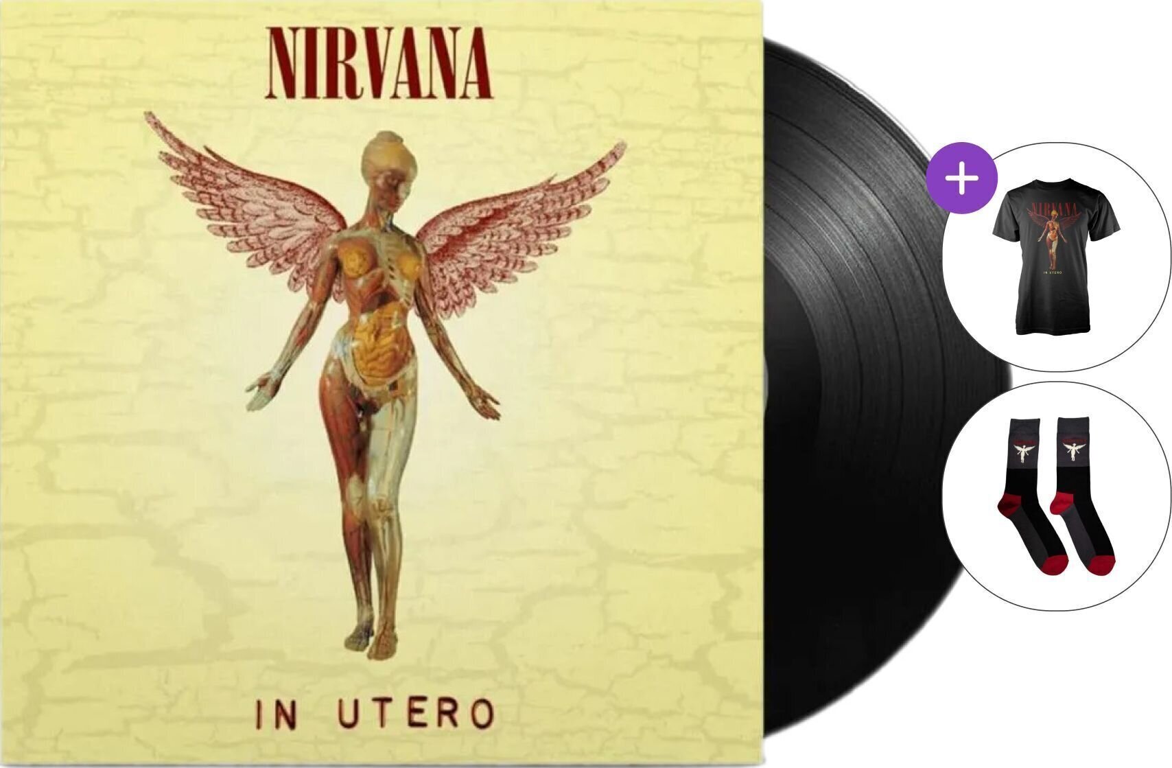Gift Set Nirvana - In Utero (180 g) (LP) SET S