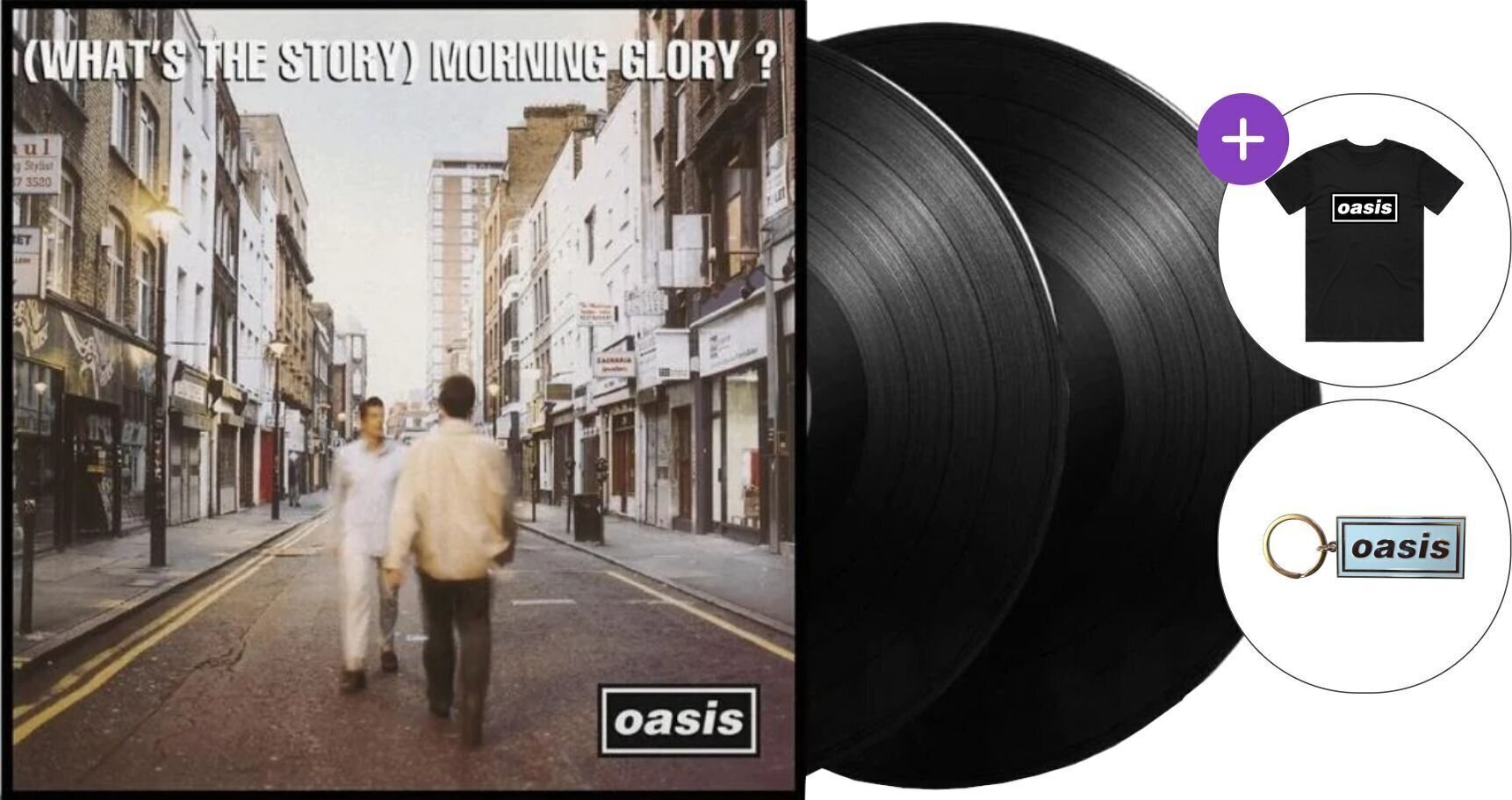 Dāvanu Komplekts Oasis - (What's Th SETory)orning Glory? (2 LP) SET M