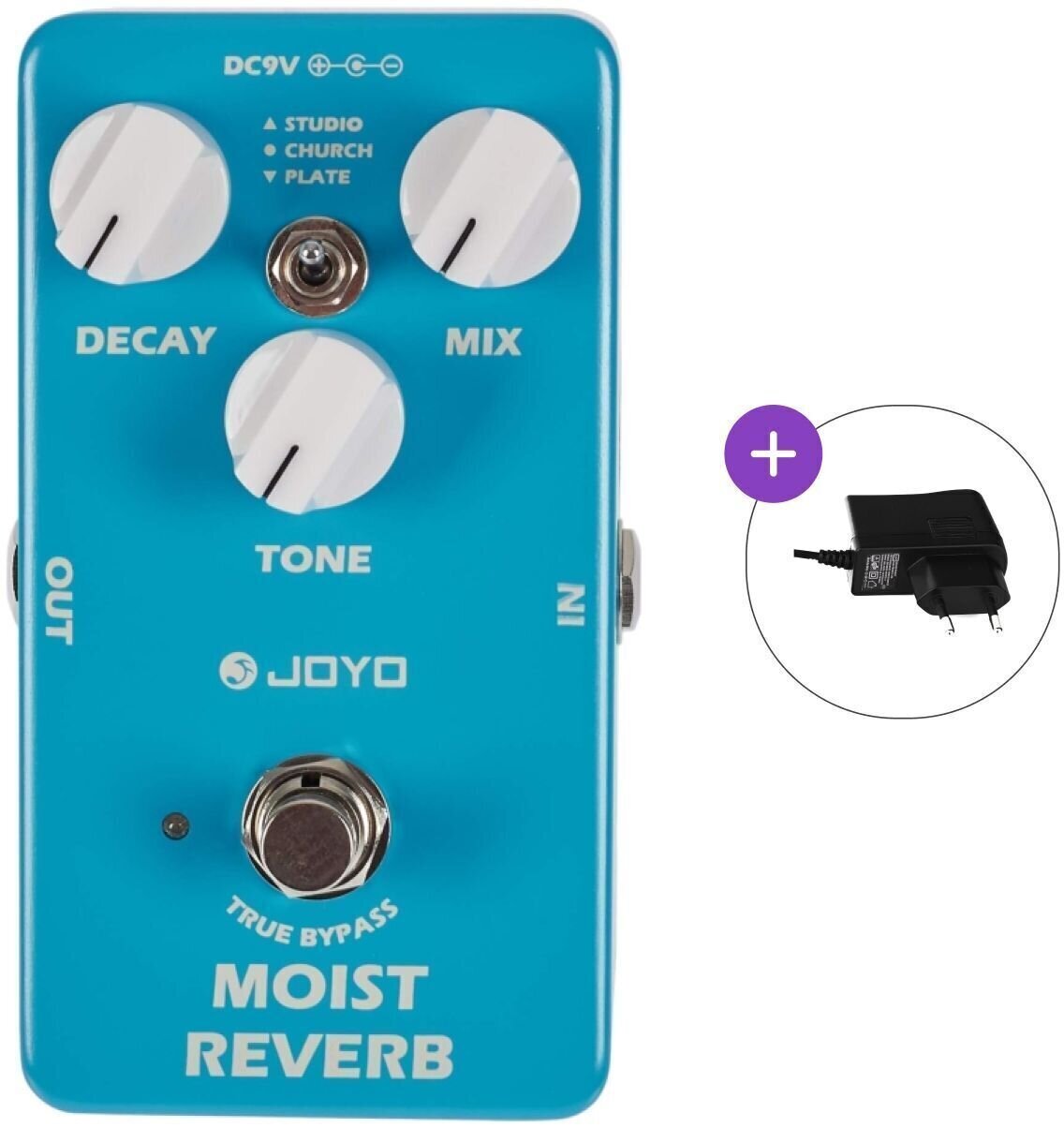 Effetti Chitarra Joyo JF-20 Moist Reverb SET Effetti Chitarra