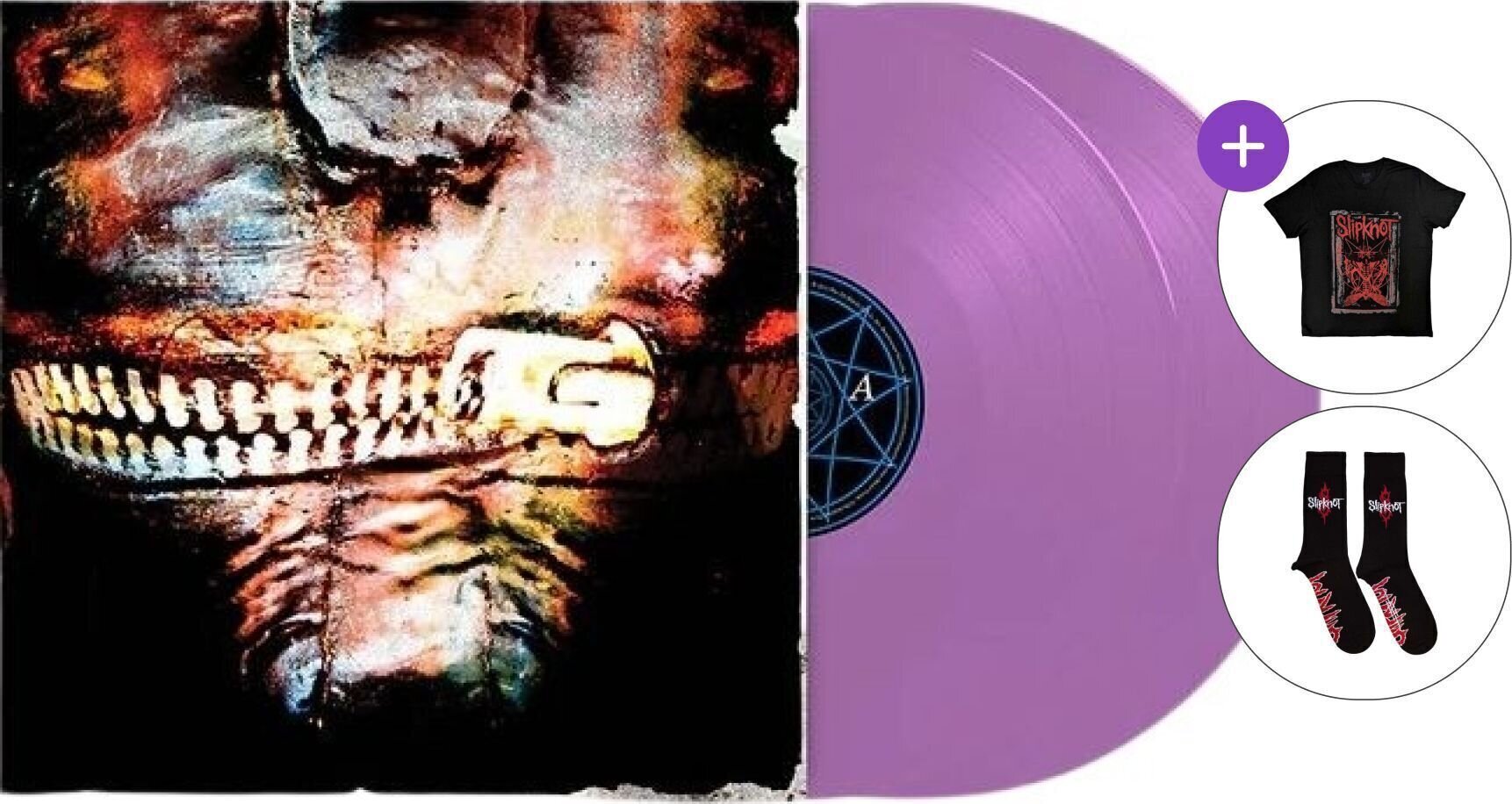 Подаръчен комплект Slipknot - Vol. 3 Theubliminal Verses (Viol SET Coloured) (180g) (2 LP) SET XL 36-40