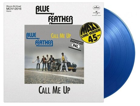 Disc de vinil Blue Feather - Call Me Up / Let's Funk Tonight (45 RPM) (Limited Edition) (Blue Translucent) (EP) - 1
