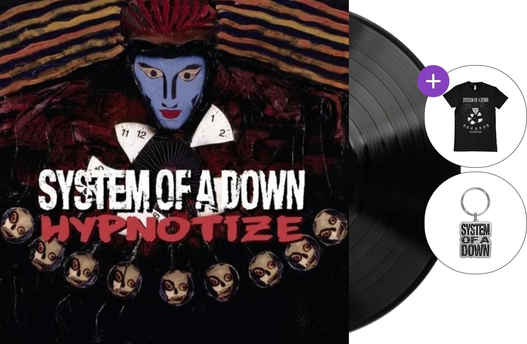 Dāvanu Komplekts System of a Down - Hypnotize (LP) SET S