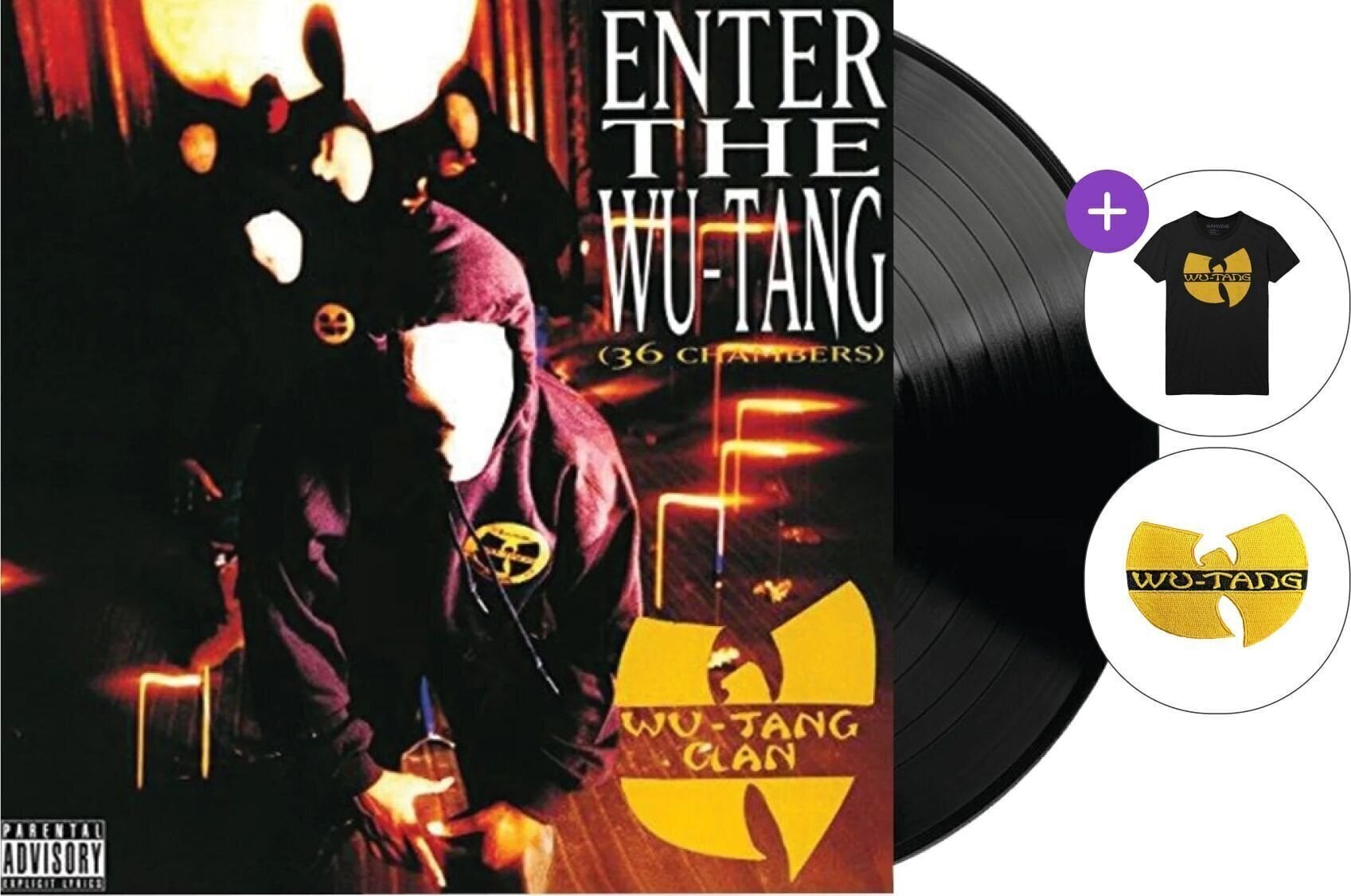 Kinkekomplekt Wu-Tang Clan - Enter the Wu-Tang Clan (36 Chambers) (LP) SET XL
