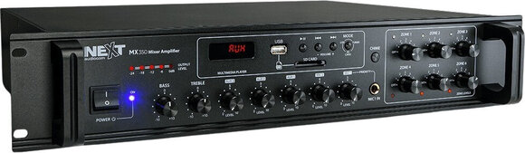 Strefowy wzmacniacz miksujący NEXT Audiocom MX350 Strefowy wzmacniacz miksujący - 1