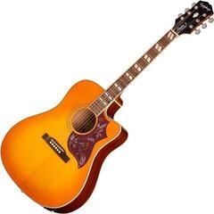 Електро-акустична китара Дреднаут Epiphone Hummingbird Studio EC Heritage Cherry Sunburst Електро-акустична китара Дреднаут