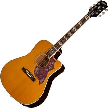 guitarra eletroacústica Epiphone Hummingbird Studio EC Natural guitarra eletroacústica - 1