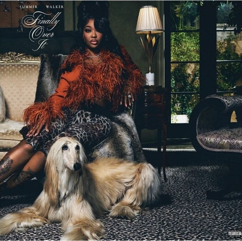 Disco in vinile Summer Walker - Finally Over It (For Better Edition) (Translucent Light Blue Coloured) (2 LP)