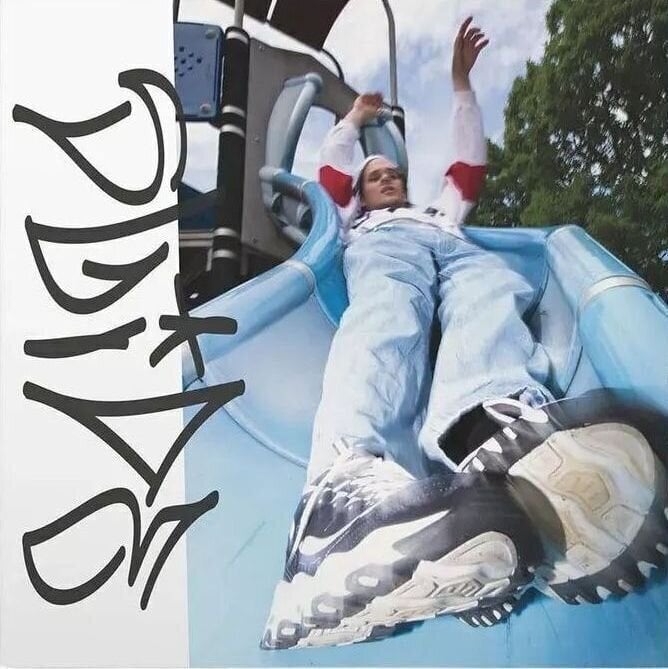 LP plošča George Clanton - Slide (Light Blue Over Transparent Swirl Coloured) (LP)