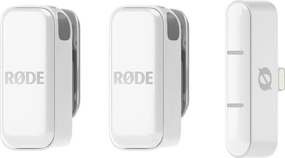 Microfono per smartphone Rode Wireless Micro Lightning White Microfono per smartphone - 1