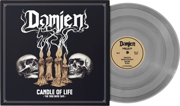 LP ploča Damien - Candle Of Life (The 1992 Demo Tape) (Grey Coloured) (LP) - 1