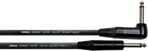Kabel instrumentalny Cordial CSI 3 PR 150 3 m Kątowy - Prosty  Kabel instrumentalny - 1