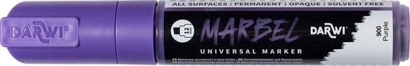 флумастери
 Darwi Marbel Химикал маркер 12 mm Purple N°900 1 бр. - 1