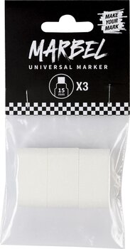 Filzstift Darwi Marbel Ersatzspitzen 15 mm 10 stk-15 mm - 1