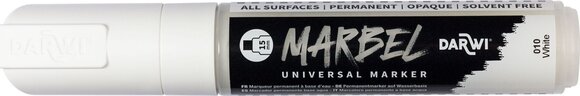 Viltpliiats Darwi Marbel Marker pliiats 15 mm White N°010 1 tk - 1